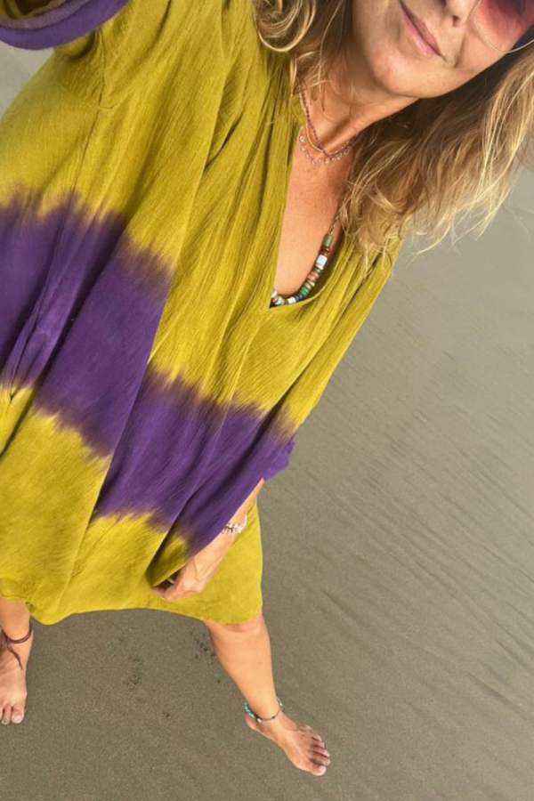 Robe Formentera Bronze / Purple