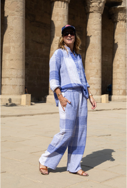 Pantalon Zion Blue Stripes