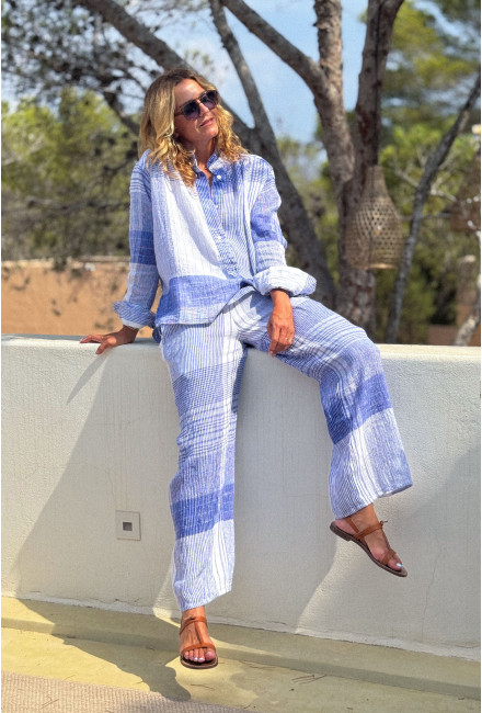 Pantalon Zion Blue Stripes