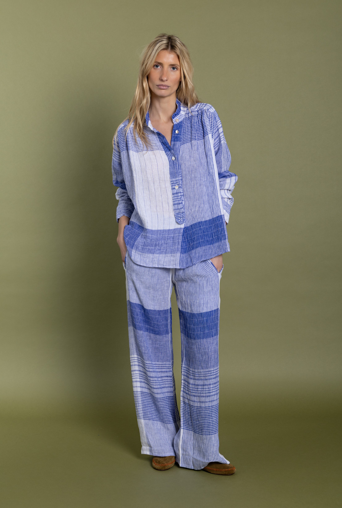 Pantalon Zion Blue Stripes