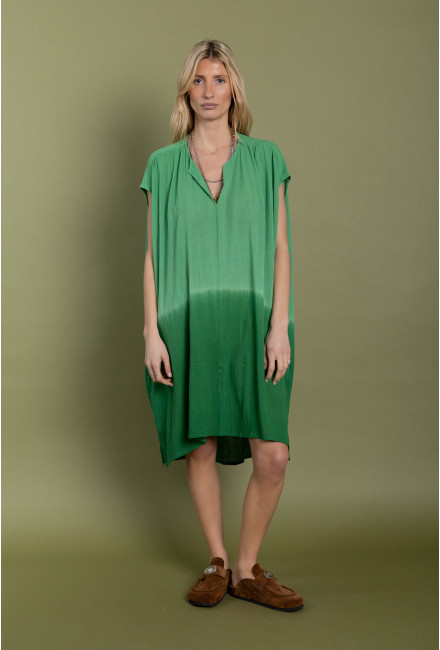 Robe Gustavia Short Emerald Green Dip Dye