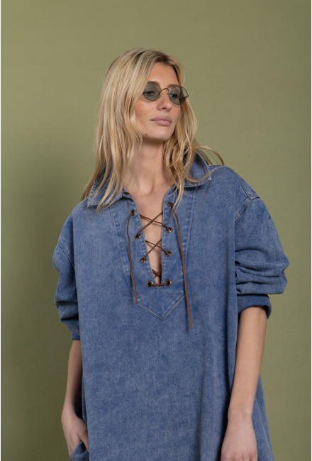 Robe Higgins Bleached Blue