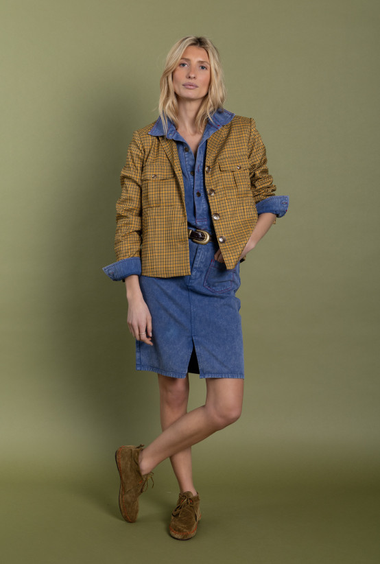 Veste Memphis Sun Checks