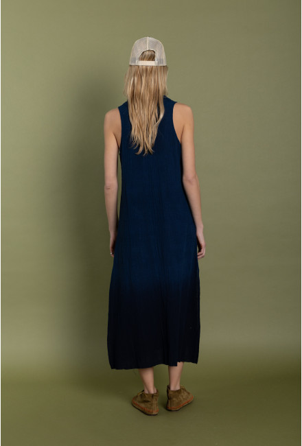 Robe Longue Sausalito Sail Blue