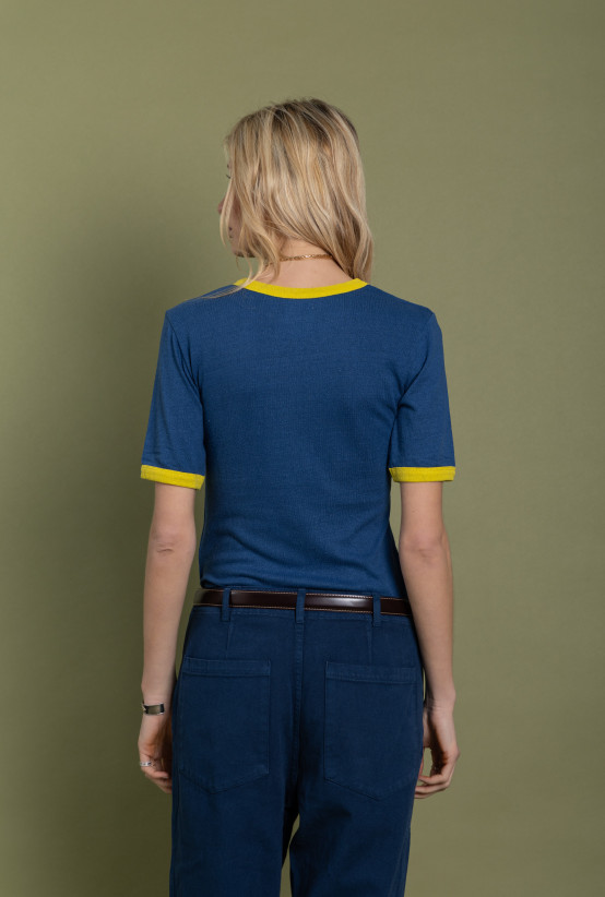 Tee-Shirt Teeter Sail Blue