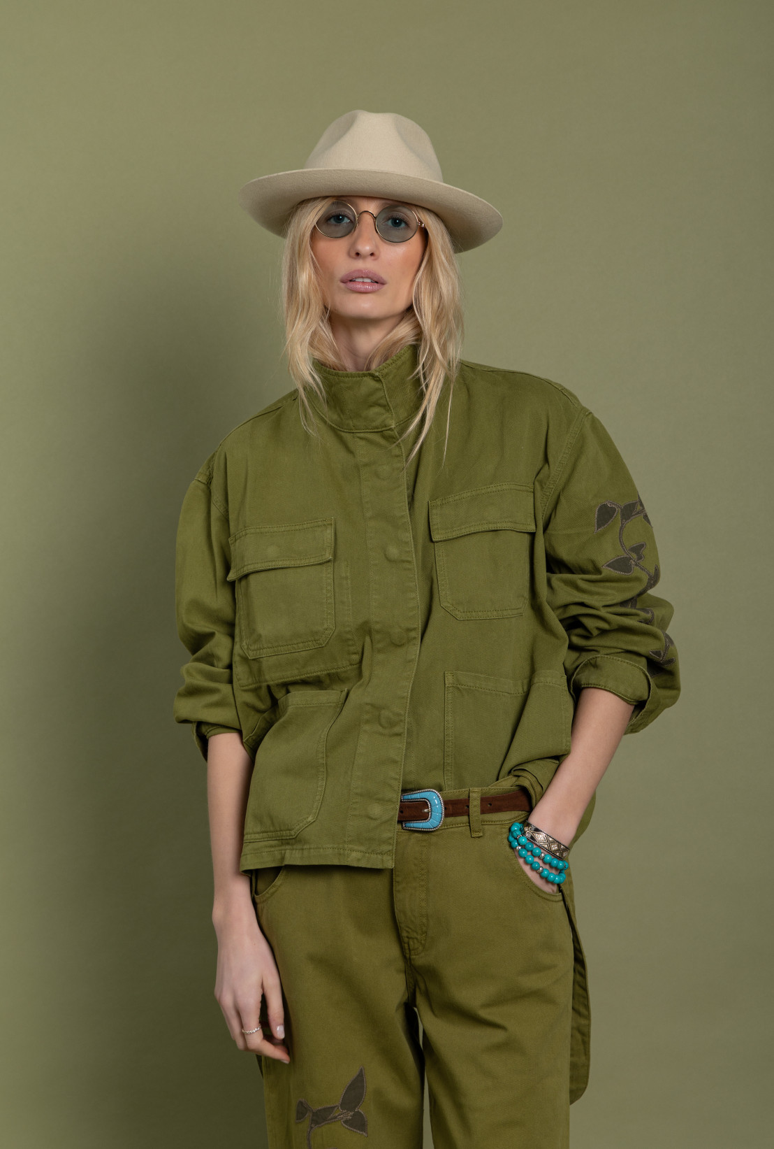 Veste Wheeler Olive