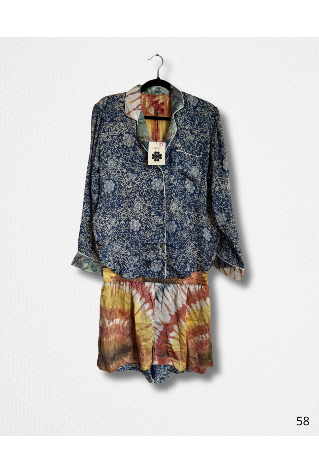 Ensemble Cla en Soie N°58