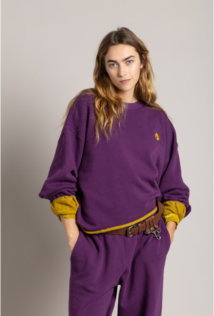 Sweat-Shirt ANDRIA Beetroot