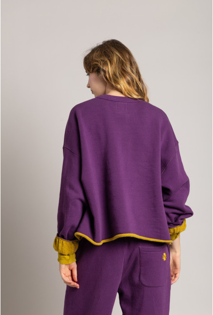 Sweat-Shirt ANDRIA Beetroot