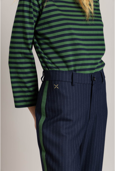 Pantalon CAGLIARI Navy Stripes