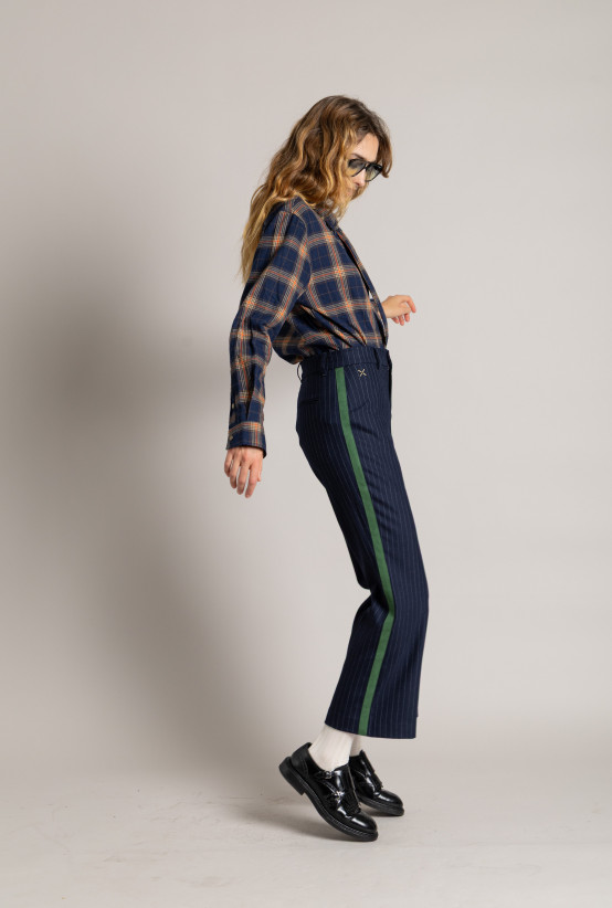 Pantalon CAGLIARI Navy Stripes