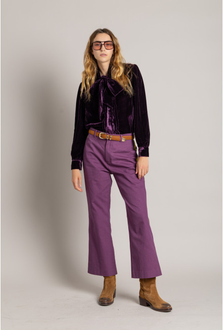 Pantalon CAGLIARI Beetroot