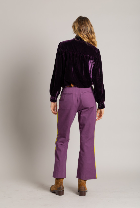 Pantalon CAGLIARI Beetroot