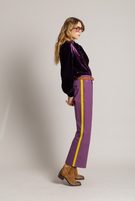 Pantalon CAGLIARI Beetroot