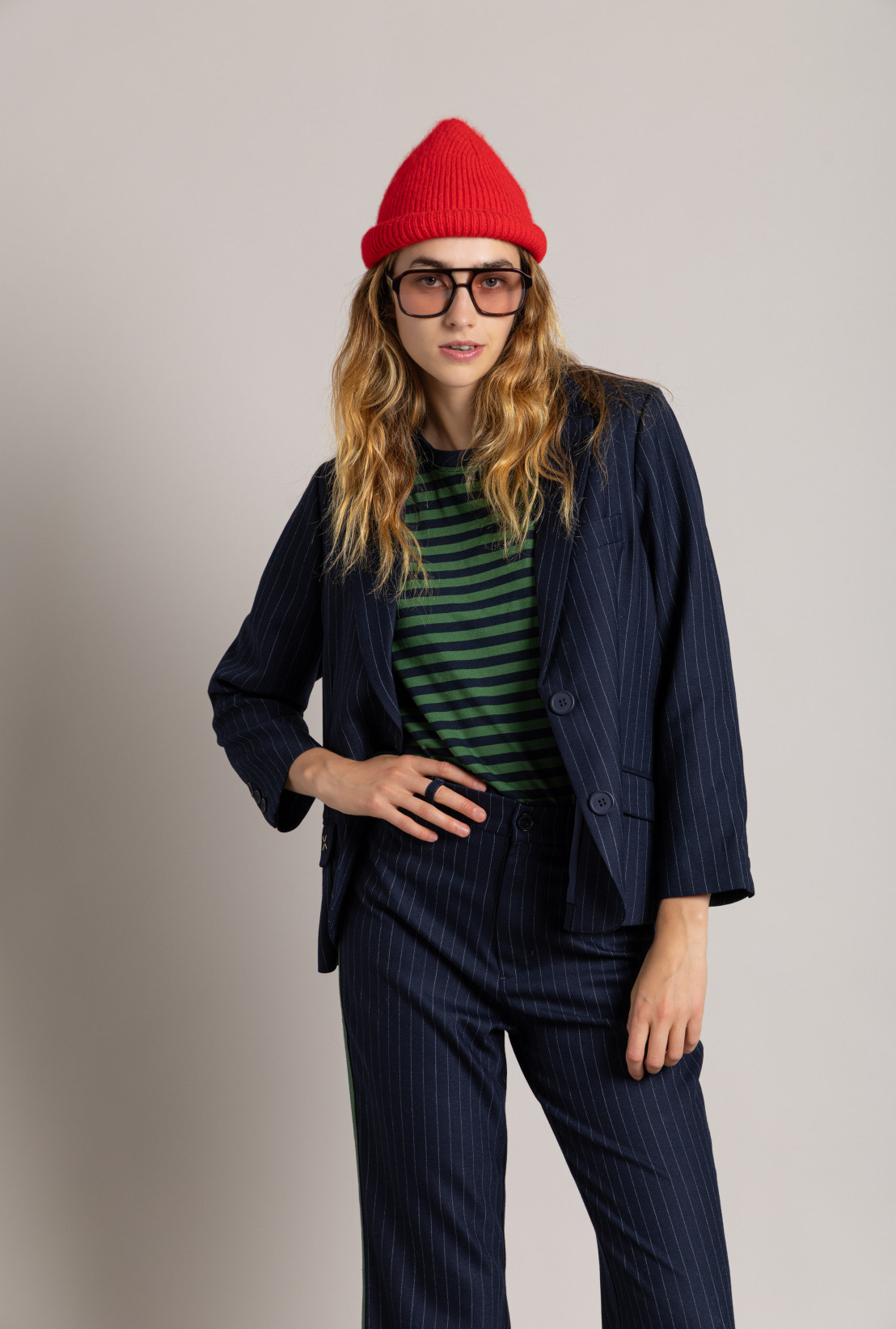 Blazer DUBLIN Navy Stripes
