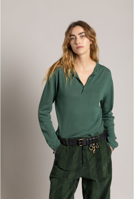 Pull Tunisien LUCCA Mountain Green