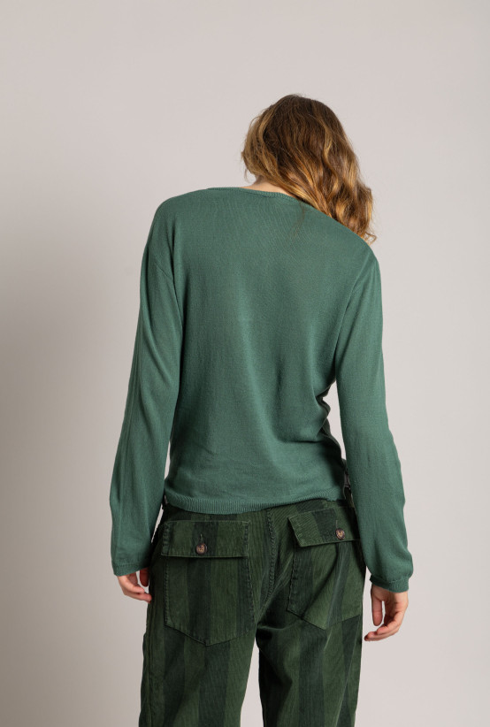 Pull Tunisien LUCCA Mountain Green