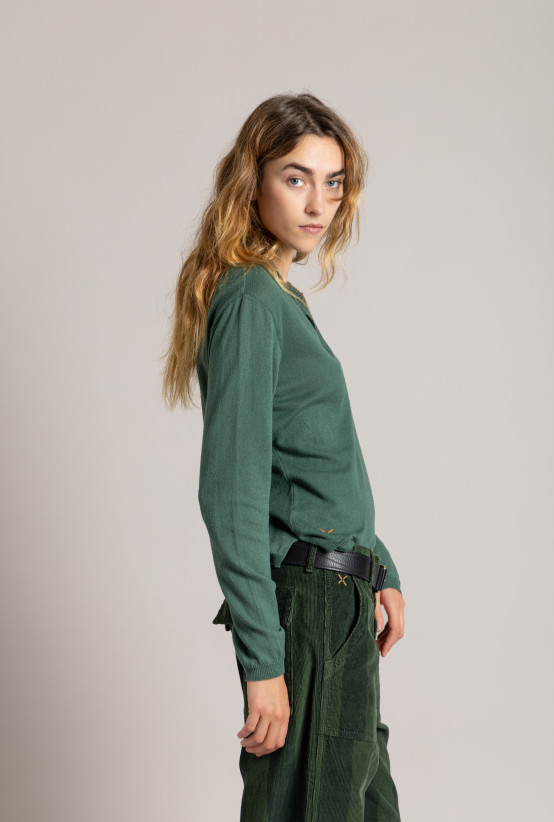 Pull Tunisien LUCCA Mountain Green