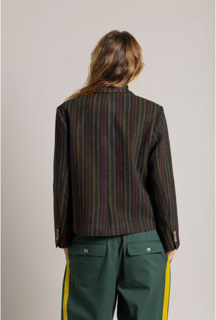 Veste MEMPHIS Mountain Green Stripes