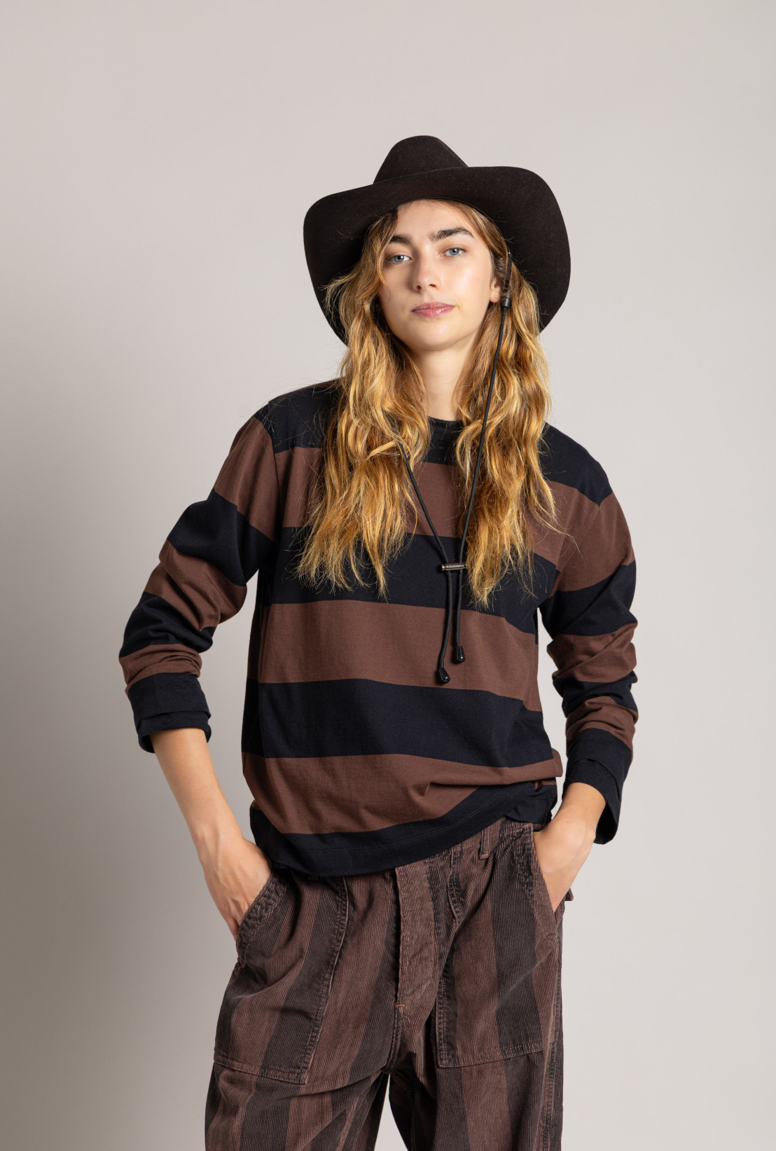 Tee-Shirt NAPOLI Caramel Stripes