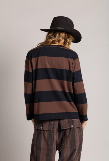 Tee-Shirt NAPOLI Caramel Stripes