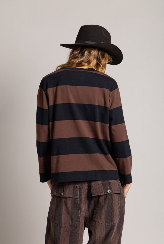 Tee-Shirt NAPOLI Caramel Stripes