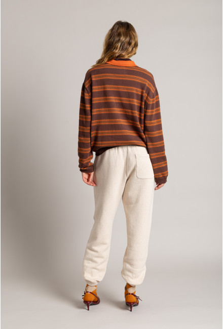 Sweat-Pants ROMA Ecru