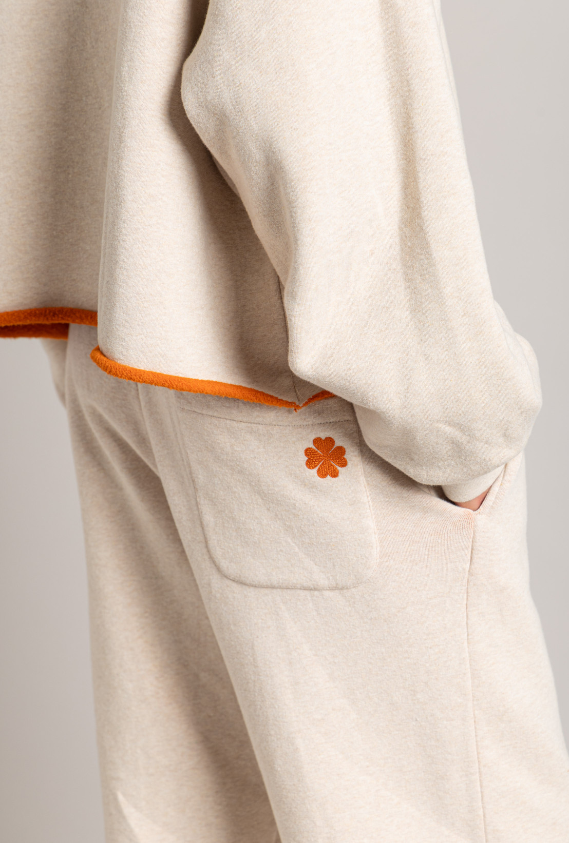Sweat-Pants ROMA Ecru
