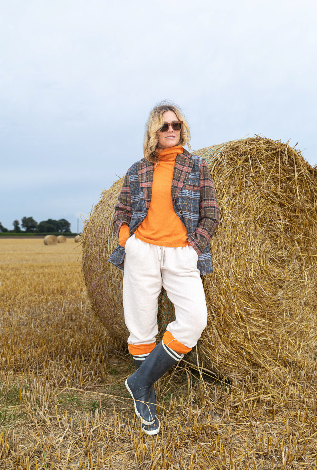 Sweat-Pants ROMA Ecru