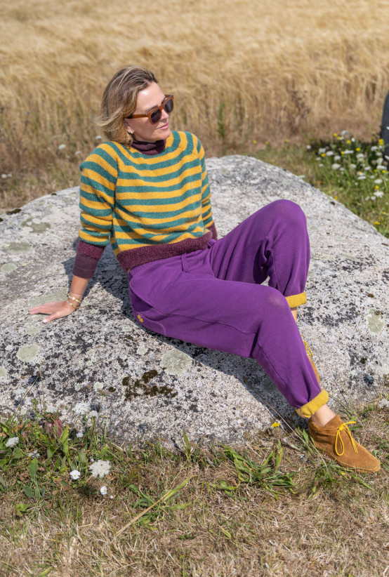 Sweat-Pants ROMA Beetroot