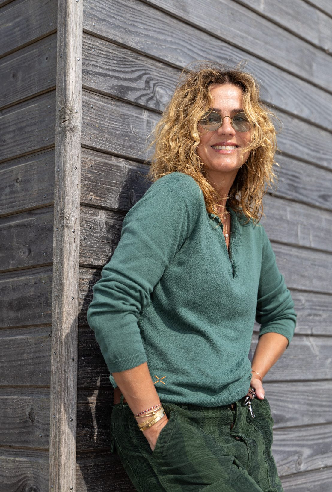 Pull Tunisien LUCCA Mountain Green