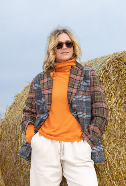 Col Roulé VERONA Burnt Orange