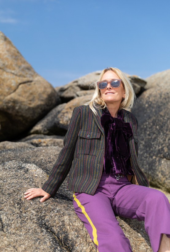 Veste MEMPHIS Mountain Green Stripes