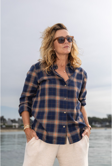 Chemise MAYFAIR Abyss Checkers